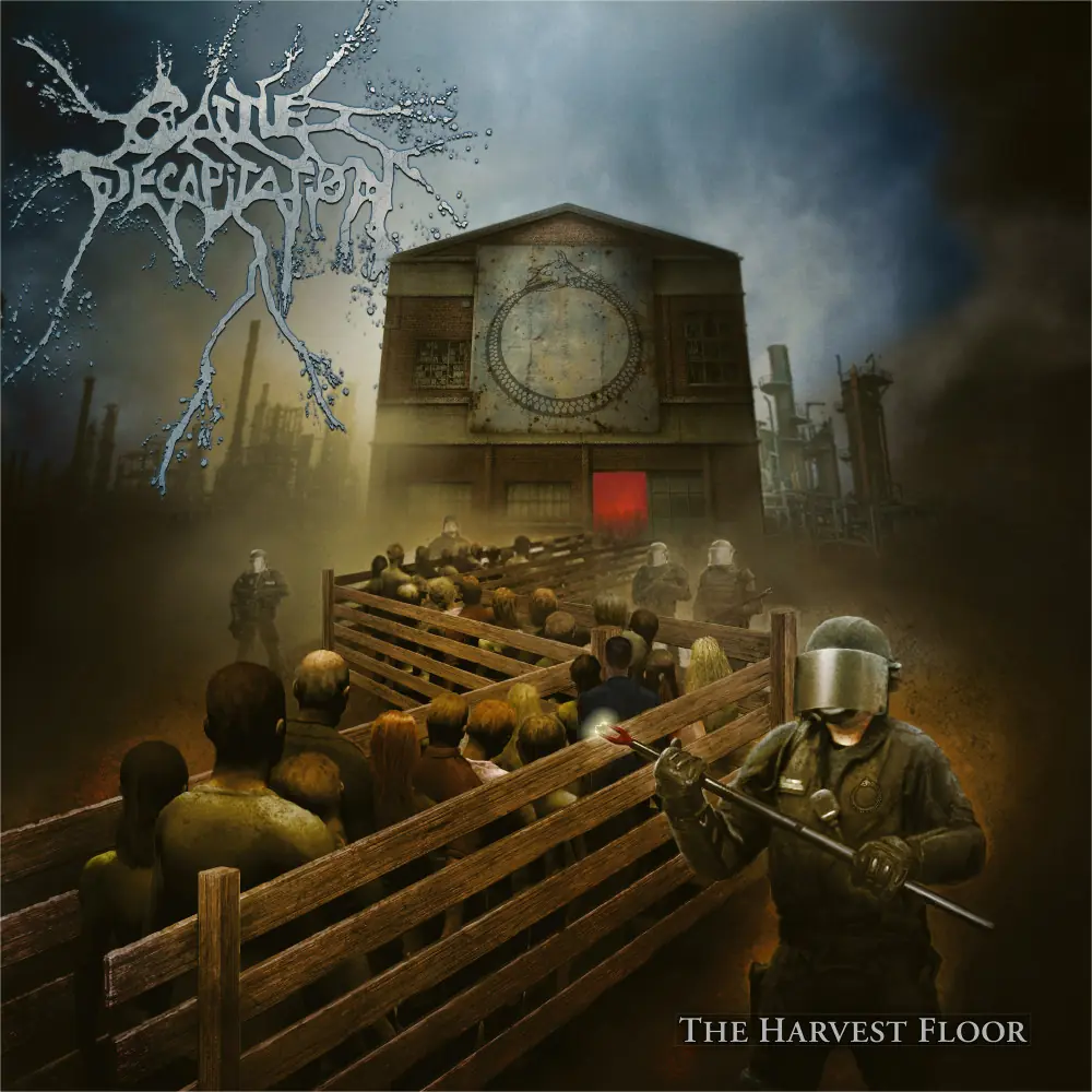 CATTLE DECAPITATION - The Harvest Floor · WHITE/BLACK LP 1