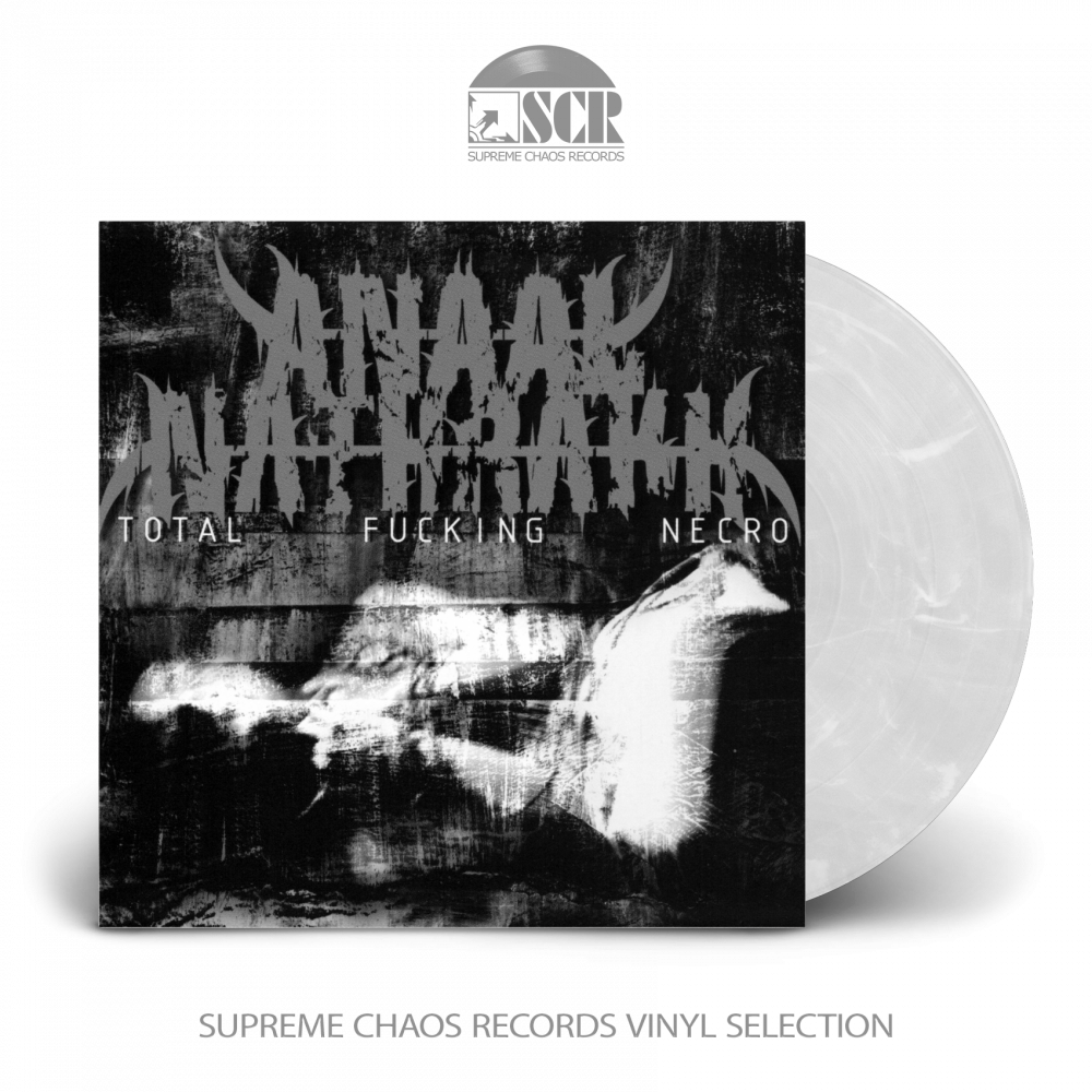 ANAAL NATHRAKH - Total Fucking Necro · CLEAR/WHITE LP (Death Metal Vinyl)