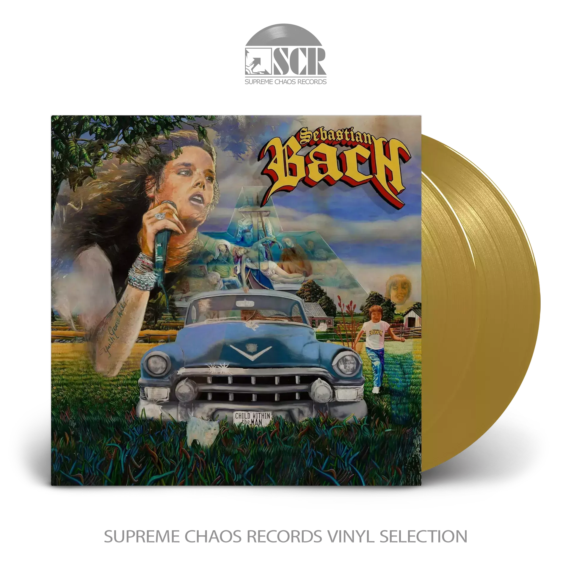 SEBASTIAN BACH · Child Within The Man | GOLD DLP SEBASTIAN BACH · Child Within The Man | GOLD DLP (Hard Rock Vinyl)