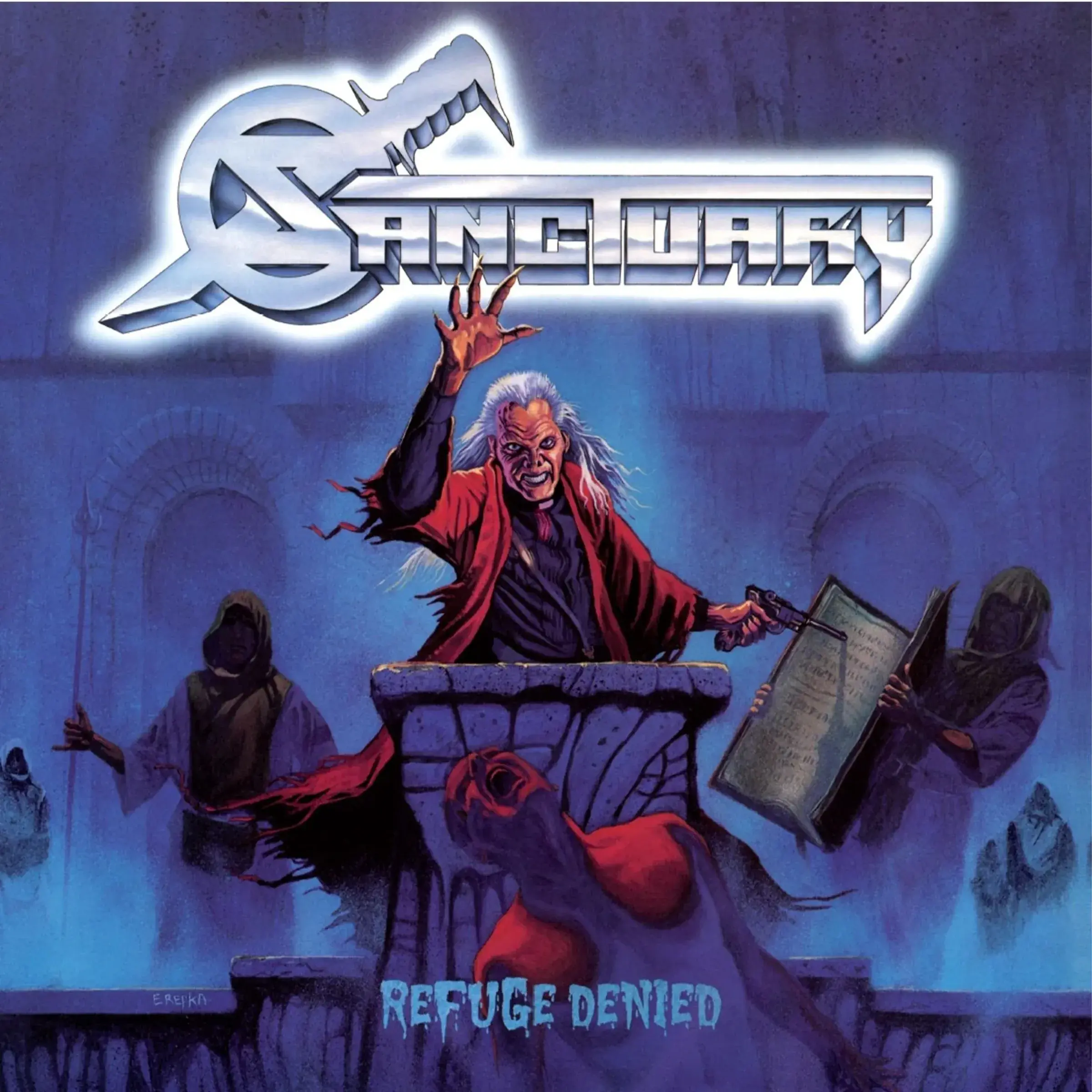 SANCTUARY · Refuge Denied | BLUE LP · Bild 1 SANCTUARY · Refuge Denied | BLUE LP (Heavy Metal Vinyl) · Bild 1