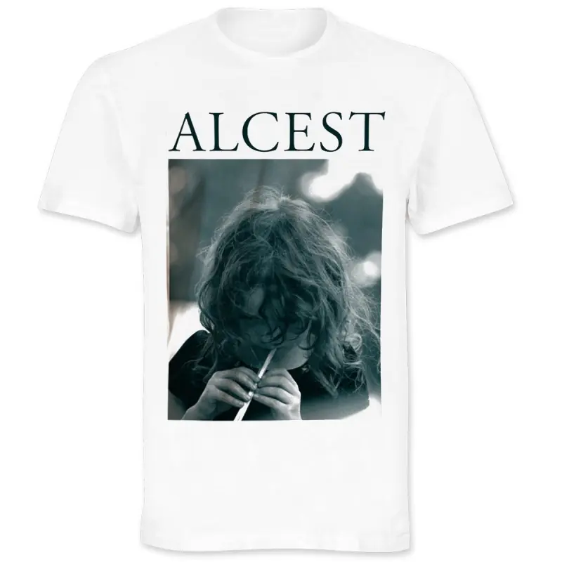 ALCEST · Souvenirs D’un Autre Monde 2015 | WHITE T-SHIRT ALCEST · Souvenirs D’un Autre Monde 2015 | WHITE T-SHIRT (Post-Metal/Black Metal/Progressive Rock Clothes)