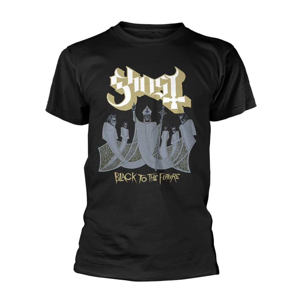 GHOST · Black To The Future | T-SHIRT GHOST · Black To The Future | T-SHIRT (Hard Rock Clothes)