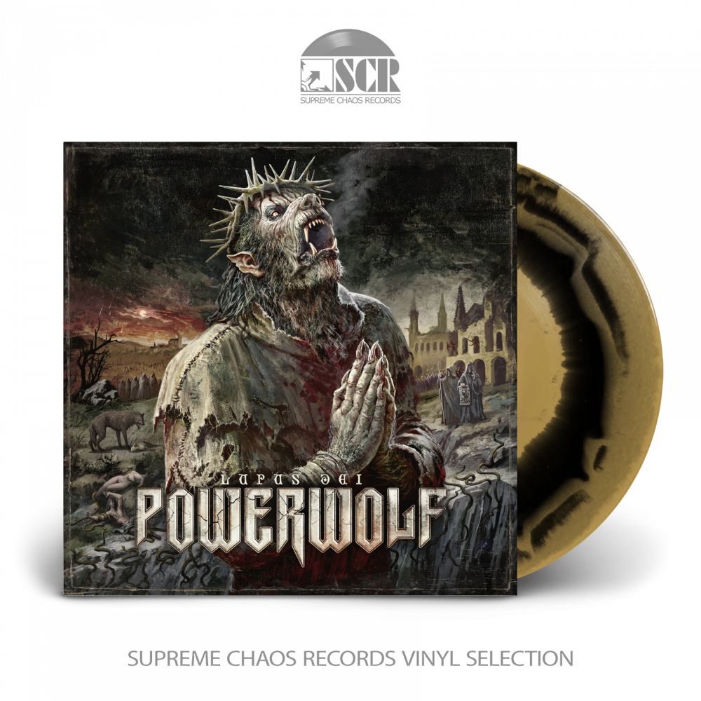 POWERWOLF - Lupus Dei (15th anniversary edition) · GOLD/BLACK LP POWERWOLF - Lupus Dei (15th anniversary edition) · GOLD/BLACK LP (Heavy Metal Vinyl)