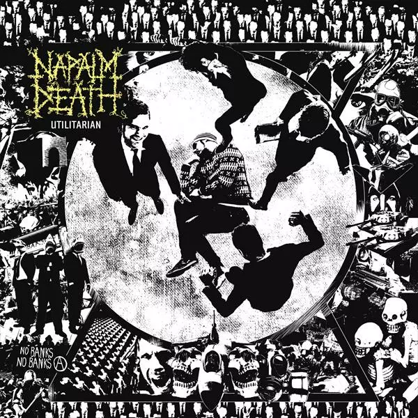 NAPALM DEATH - Utilitarian · BLACK LP · Bild 1 NAPALM DEATH - Utilitarian · BLACK LP (Grindcore Vinyl) · Bild 1