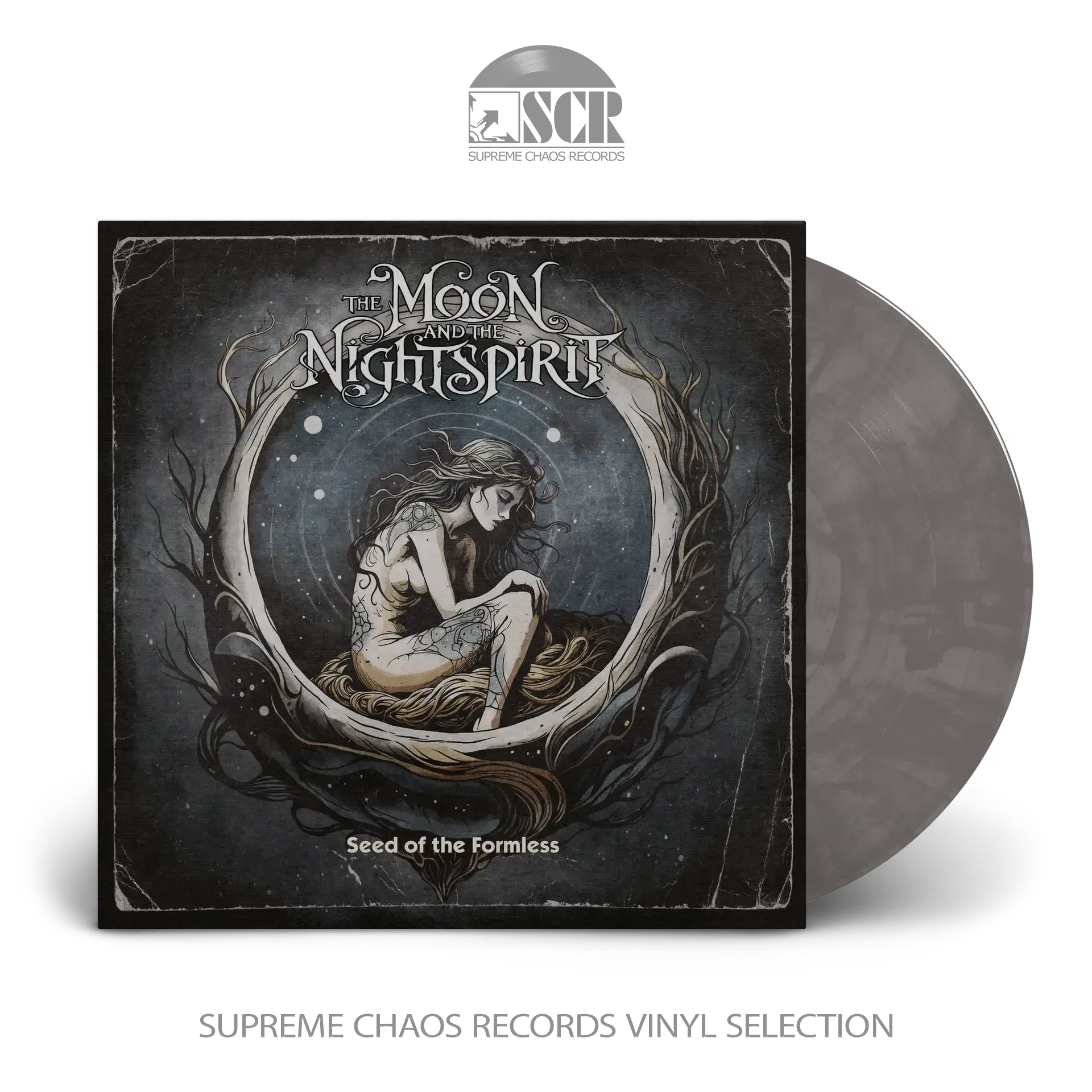 THE MOON AND THE NIGHTSPIRIT · Seed Of The Formless | CRYSTAL CLEAR/BLACK MARBLED LP THE MOON AND THE NIGHTSPIRIT · Seed Of The Formless | CRYSTAL CLEAR/BLACK MARBLED LP (Post Metal/Progressive Rock Vinyl)