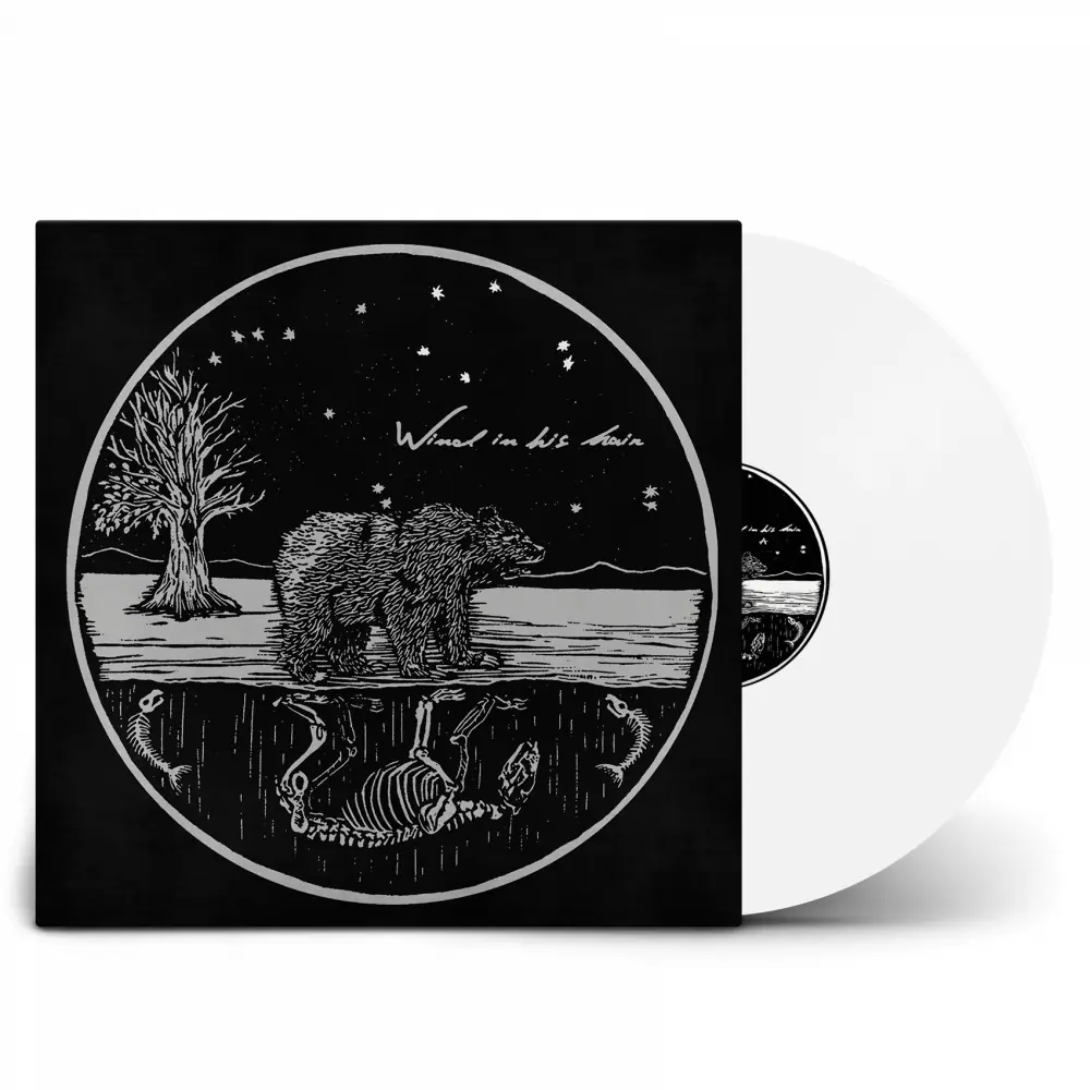 WIND IN HIS HAIR · Future Primitives | WHITE LP WIND IN HIS HAIR · Future Primitives | WHITE LP (Black Metal/Sludge Vinyl)