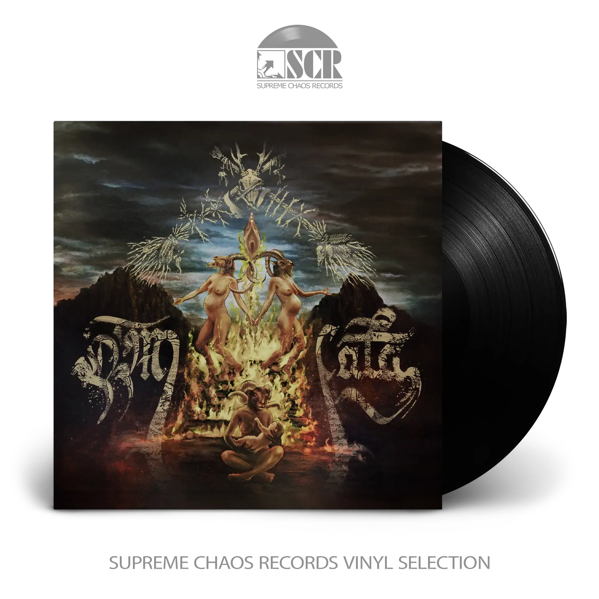 PERCHTA · D'muata | BLACK LP (Folk/Black Metal Vinyl)