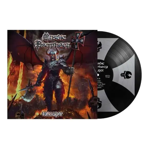 MYSTIC PROPHECY - Hellriot (White Cross) · PICTURE DISC LP (Power Metal Vinyl)