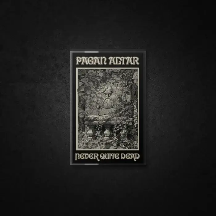 PAGAN ALTAR · Never Quite Dead | BLACK TAPE (Heavy Metal/Doom Metal Tapes)