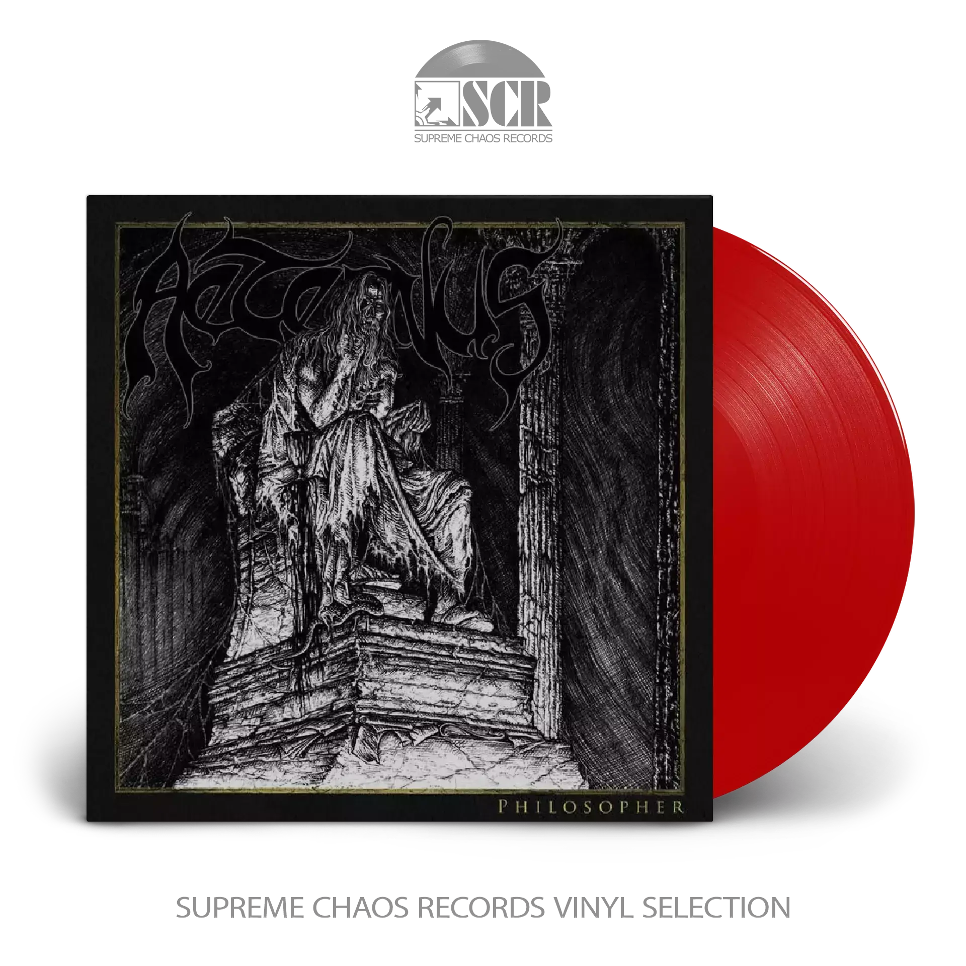 AETERNUS - Philosopher · RED LP AETERNUS - Philosopher · RED LP (Dark Metal Vinyl)