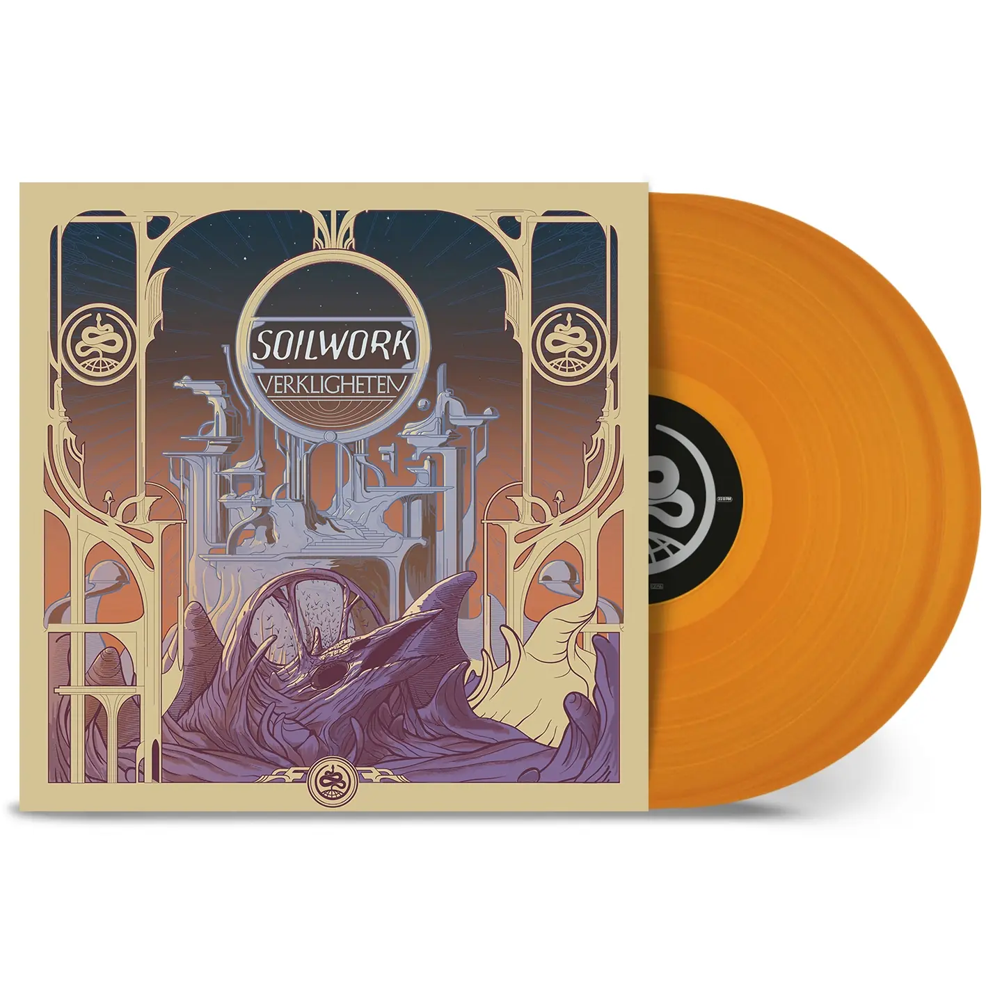 SOILWORK · Verkligheten (Re-Release) | ORANGE 2LP (Melodic Death Metal Vinyl)