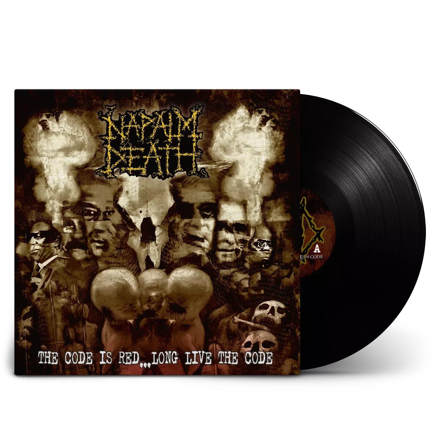 NAPALM DEATH - The Code Is Red · BLACK LP NAPALM DEATH - The Code Is Red · BLACK LP (Grindcore Vinyl)