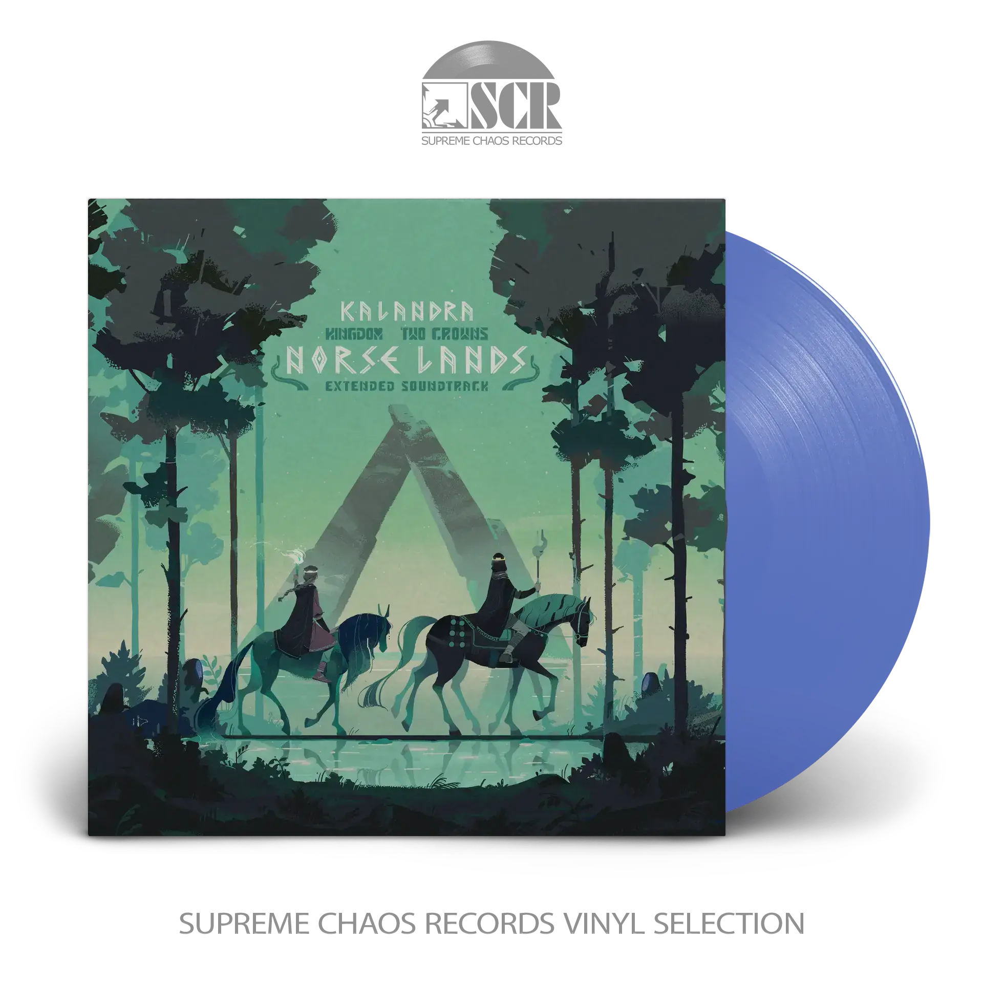 KALANDRA · Kingdom Two Crowns Norse Lands Extended Soundtrack | SEA BLUE LP KALANDRA · Kingdom Two Crowns Norse Lands Extended Soundtrack | SEA BLUE LP (Folk/Soundtrack Vinyl)