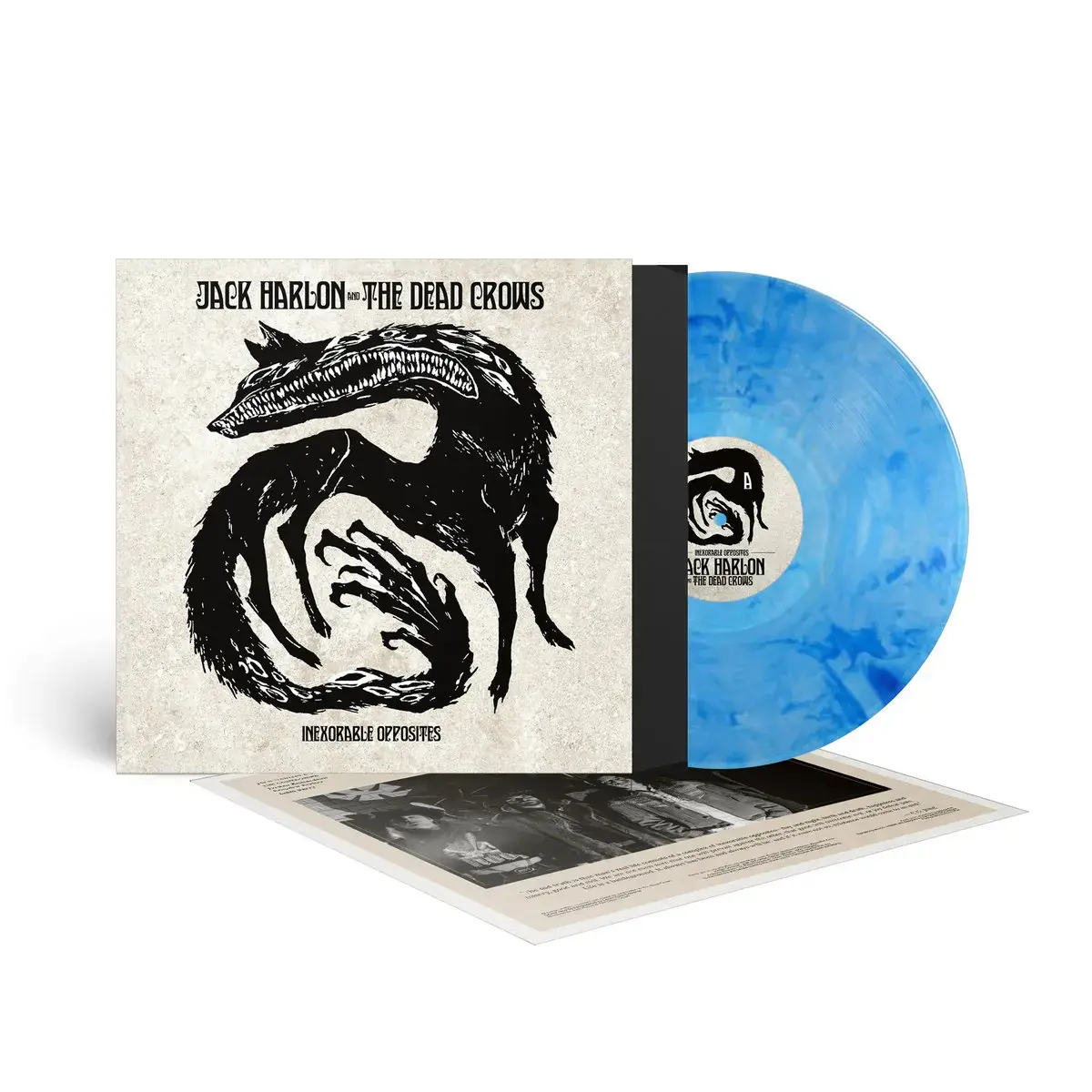 JACK HARLON & THE DEAD CROWS - Inexorable Opposites · BLUE MARBLED LP · Bild 2 JACK HARLON & THE DEAD CROWS - Inexorable Opposites · BLUE MARBLED LP (Psychedelic Rock Vinyl) · Bild 2