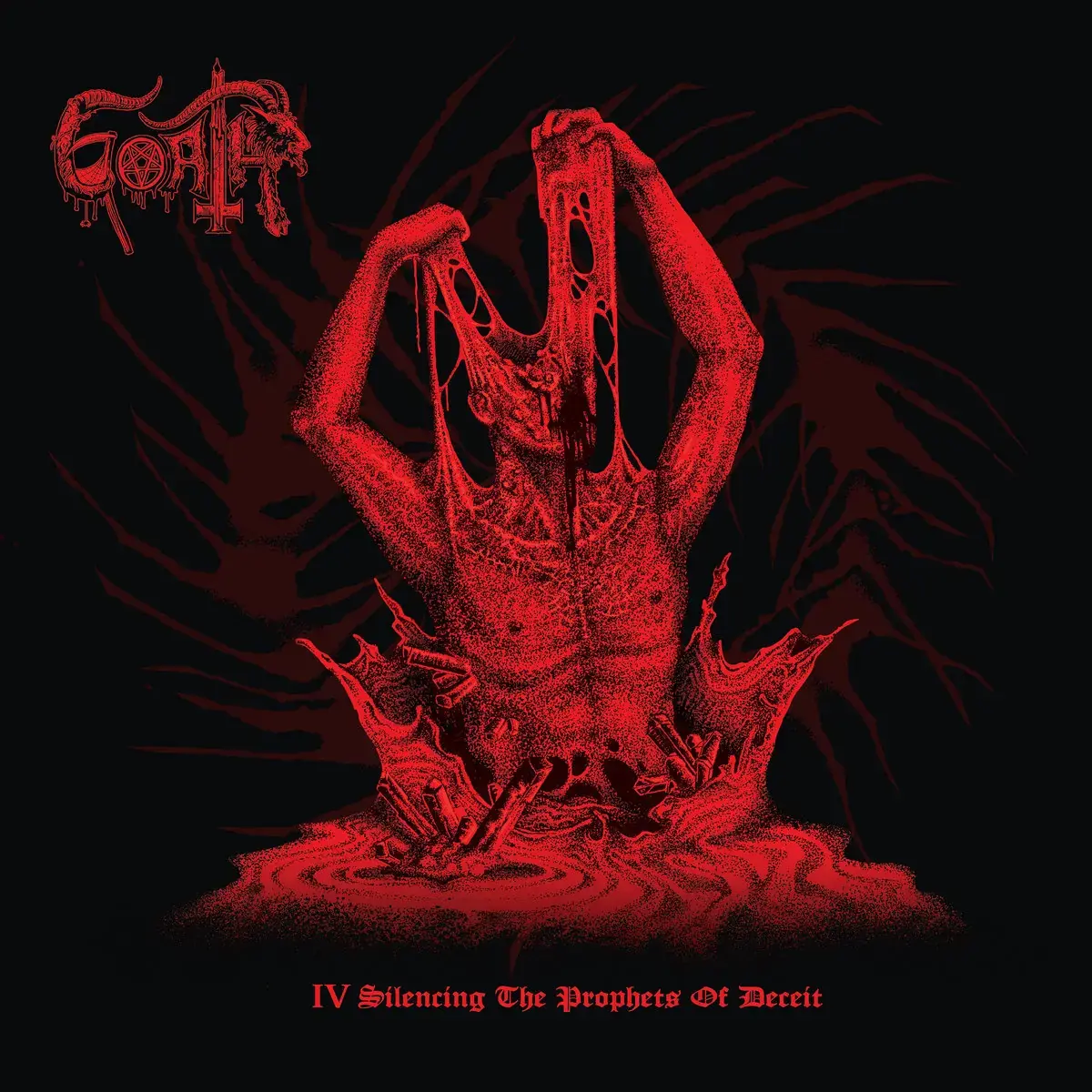 GOATH - IV: Silencing The Prophets Of Deceit · RED LP · Bild 1 GOATH - IV: Silencing The Prophets Of Deceit · RED LP (Black Metal Vinyl) · Bild 1