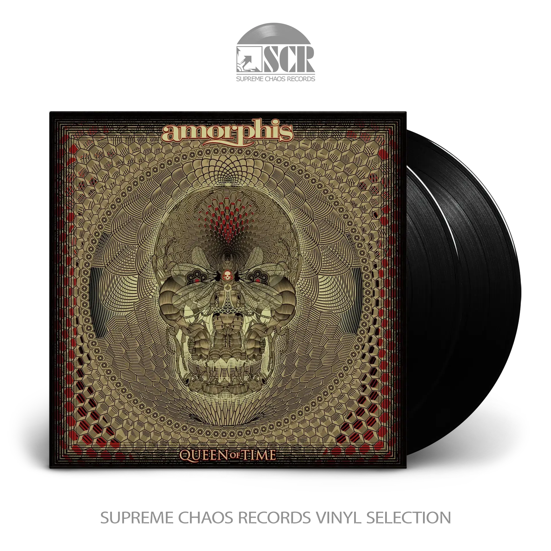 AMORPHIS - Queen Of Time · BLACK 2LP AMORPHIS - Queen Of Time · BLACK 2LP (Progressive Metal Vinyl)