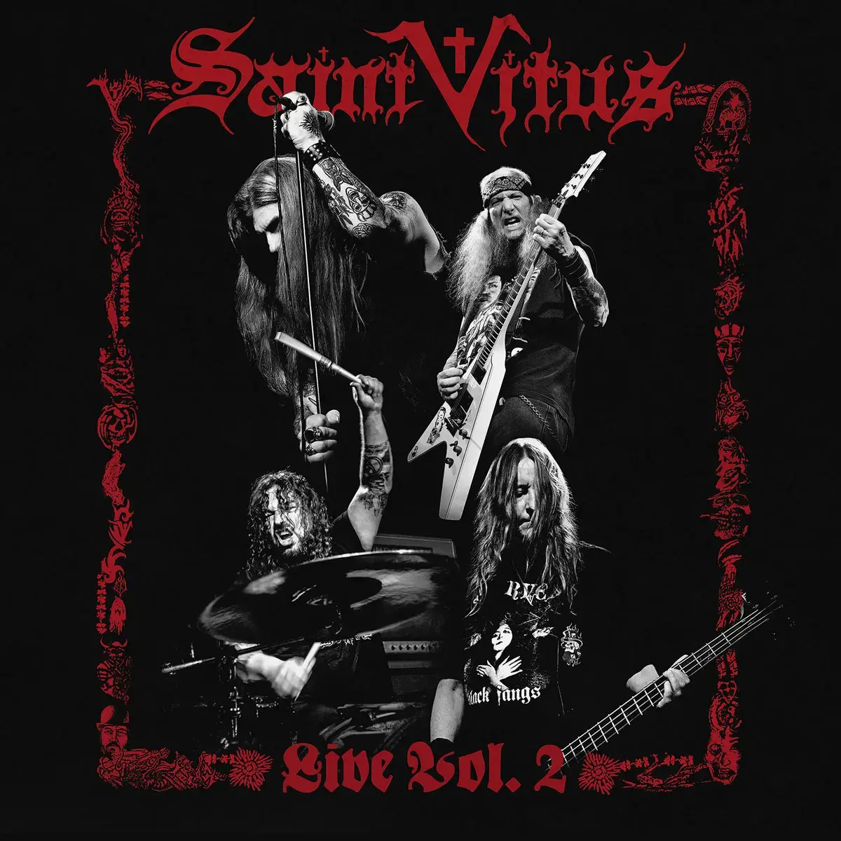 SAINT VITUS - Live Vol. 2 · WHITE 2LP (Doom Metal Vinyl) · Bild 1