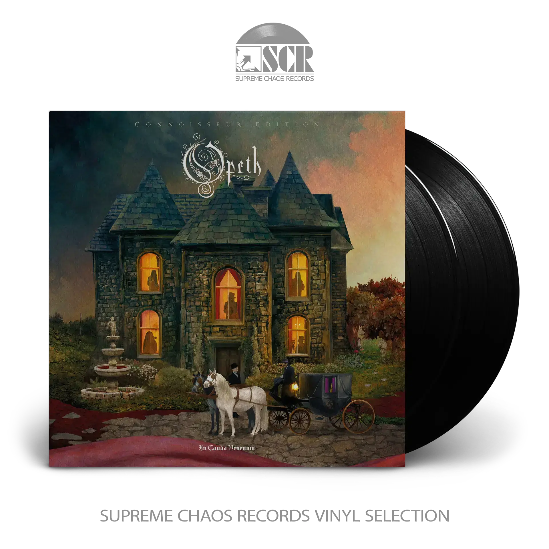 OPETH · In Cauda Venenum Connoisseur Edition (English Version) | BLACK 2LP (Progressive Metal Vinyl)