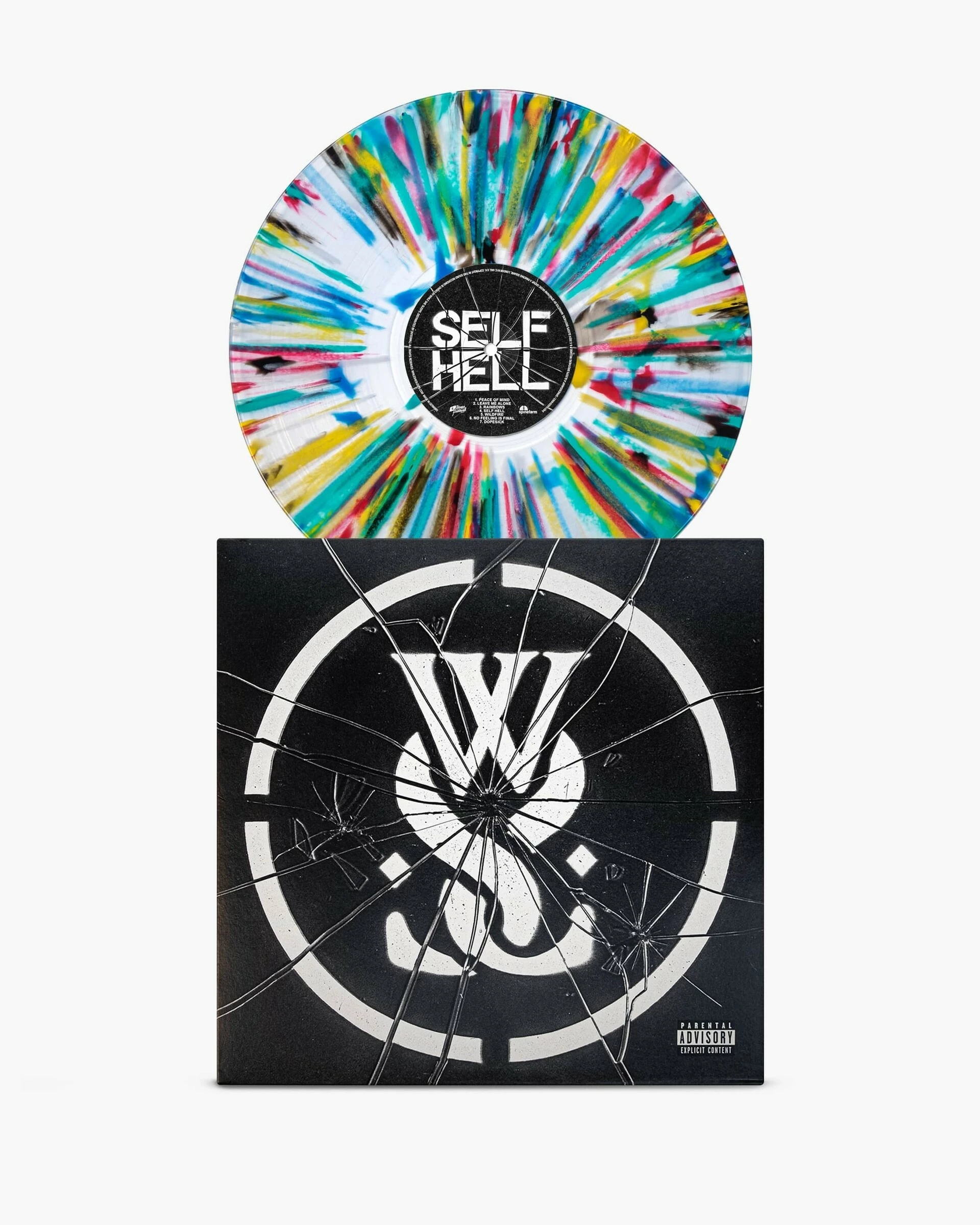 WHILE SHE SLEEPS - Self Hell · MULTICOLOR SPLATTER LP WHILE SHE SLEEPS - Self Hell · MULTICOLOR SPLATTER LP (Metalcore Vinyl)