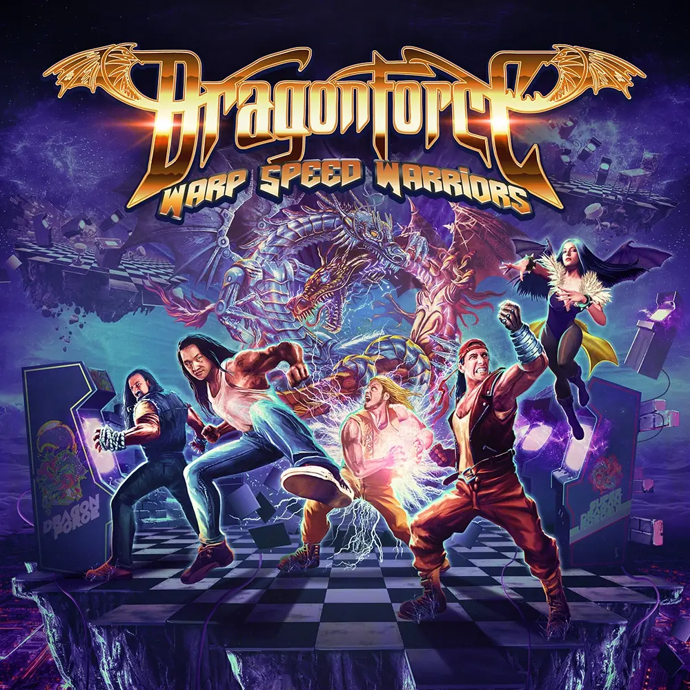 DRAGONFORCE - Warp Speed Warriors · BLACK LP (Power Metal Vinyl) · Bild 1