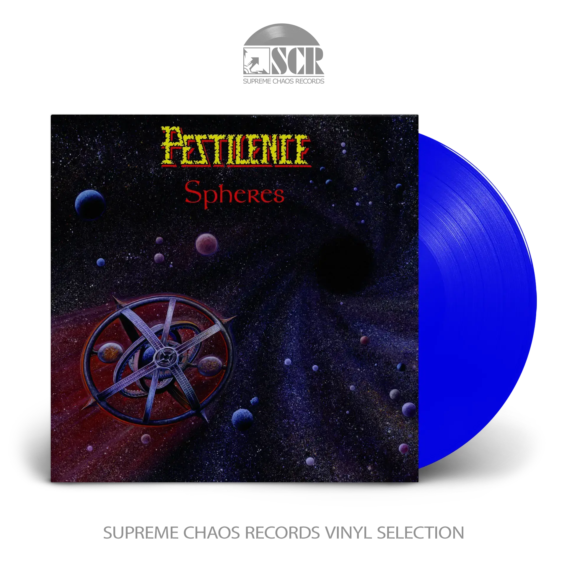 PESTILENCE · Spheres (Re-Release 2023) | TRANSPARENT BLUE LP PESTILENCE · Spheres (Re-Release 2023) | TRANSPARENT BLUE LP (Death Metal Vinyl)