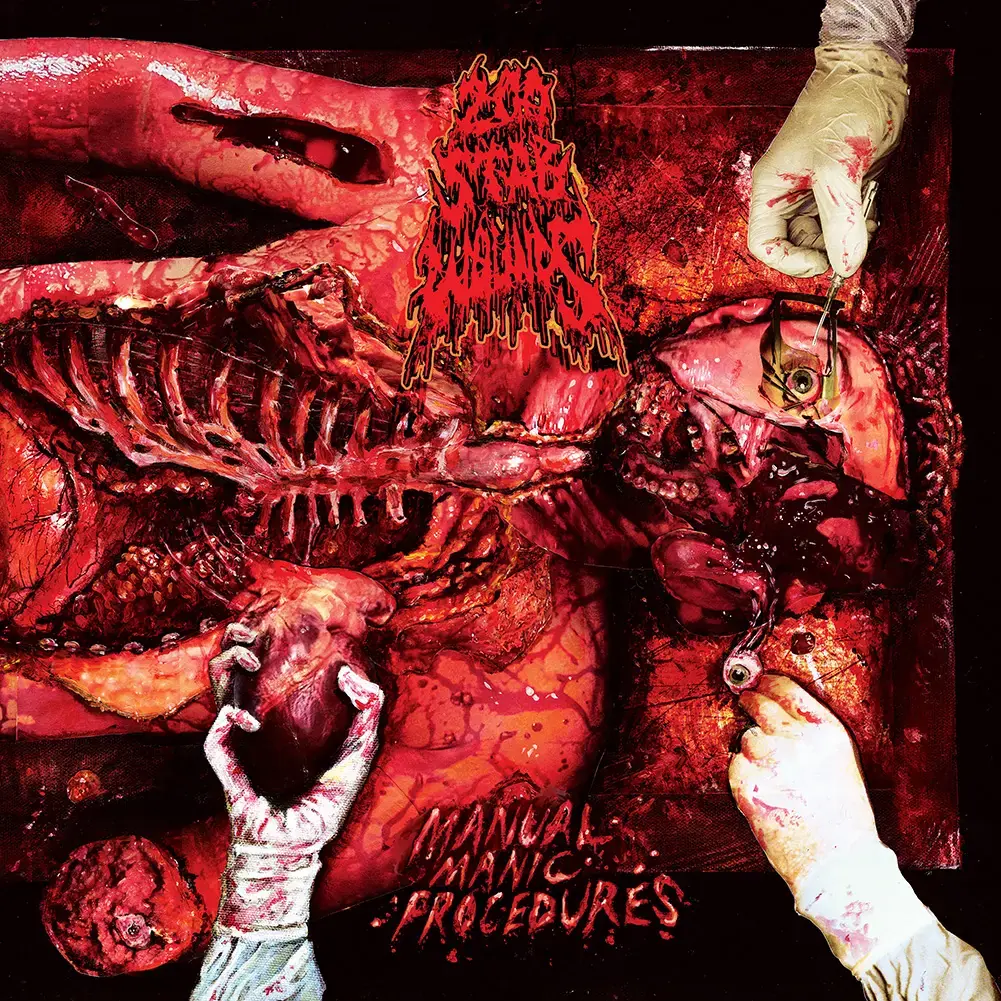 200 STAB WOUNDS - Manual Manic Procedures · SMOKE LP · Bild 1 200 STAB WOUNDS - Manual Manic Procedures · SMOKE LP (Death Metal Vinyl) · Bild 1