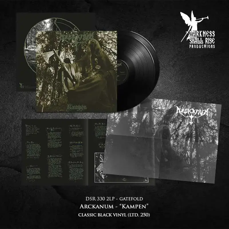 ARCKANUM - Kampen · BLACK 2LP (Black Metal Vinyl) · Bild 2