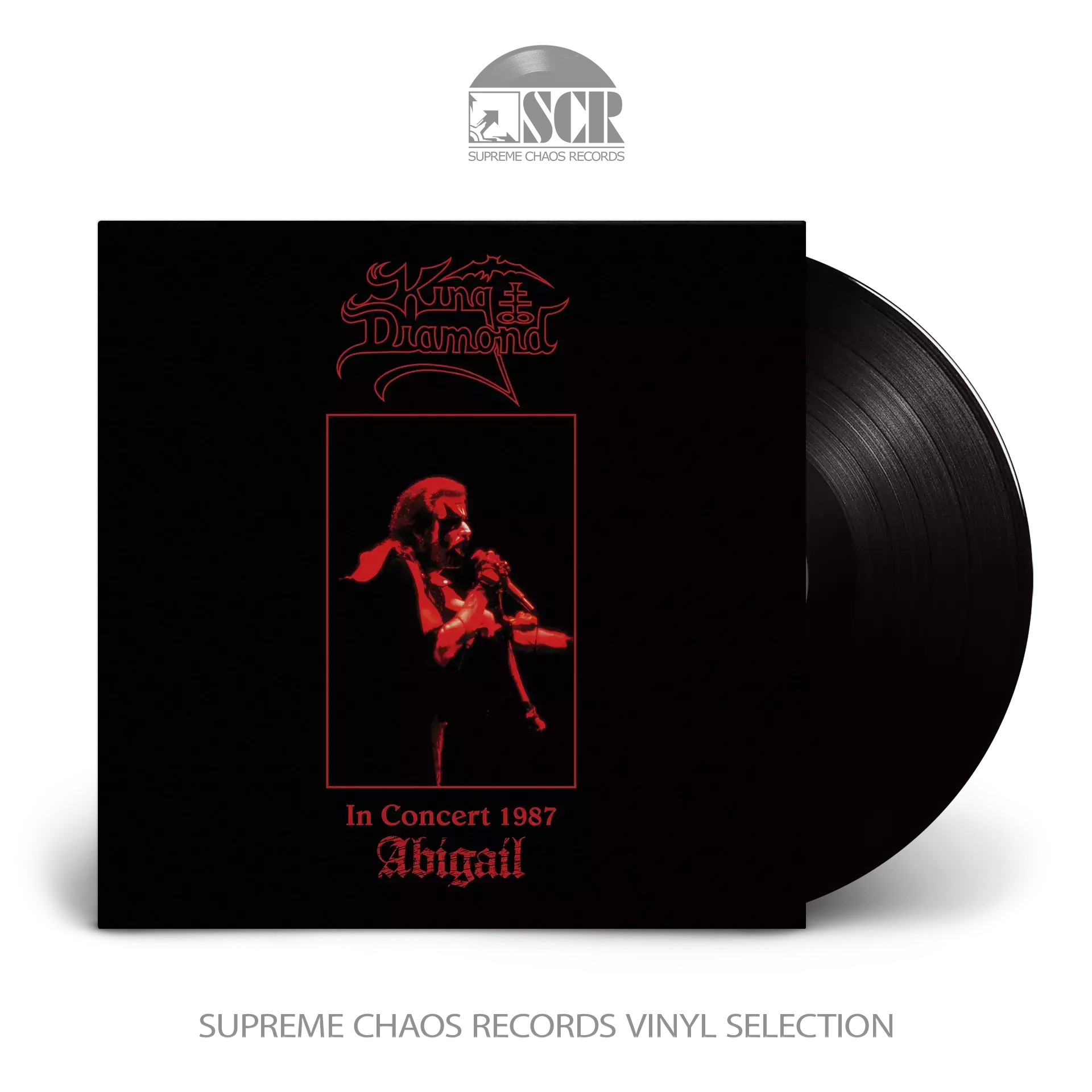 KING DIAMOND · In Concert 1987 - Abigail | BLACK LP KING DIAMOND · In Concert 1987 - Abigail | BLACK LP (Heavy Metal Vinyl)