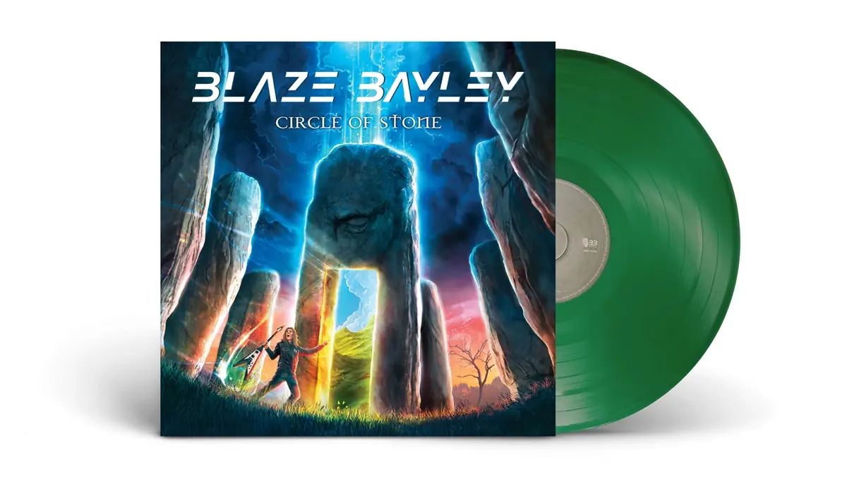BLAZE BAYLEY - Circle Of Stone · COLOURED LP BLAZE BAYLEY - Circle Of Stone · COLOURED LP (Heavy Metal Vinyl)