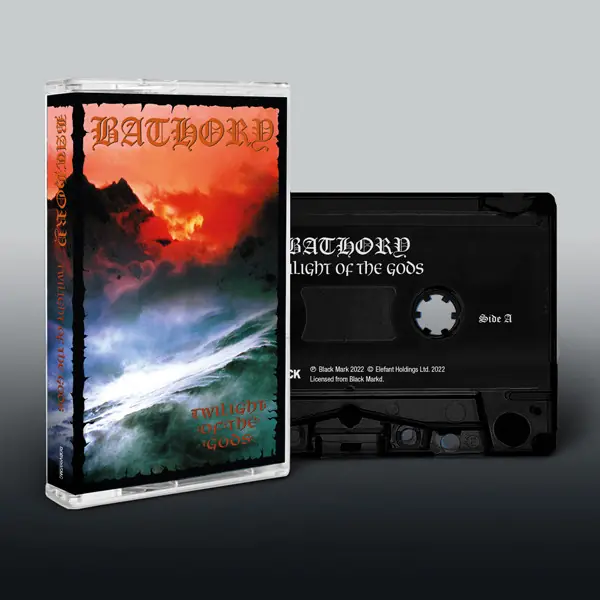 BATHORY - Twilight Of The Gods · BLACK TAPE BATHORY - Twilight Of The Gods · BLACK TAPE (Black Metal Tapes)