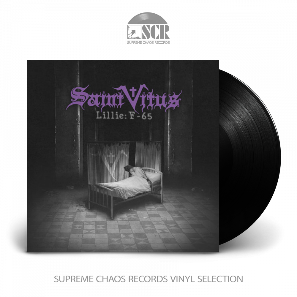 SAINT VITUS - Lillie: F-65 · BLACK LP (Doom Metal Vinyl)