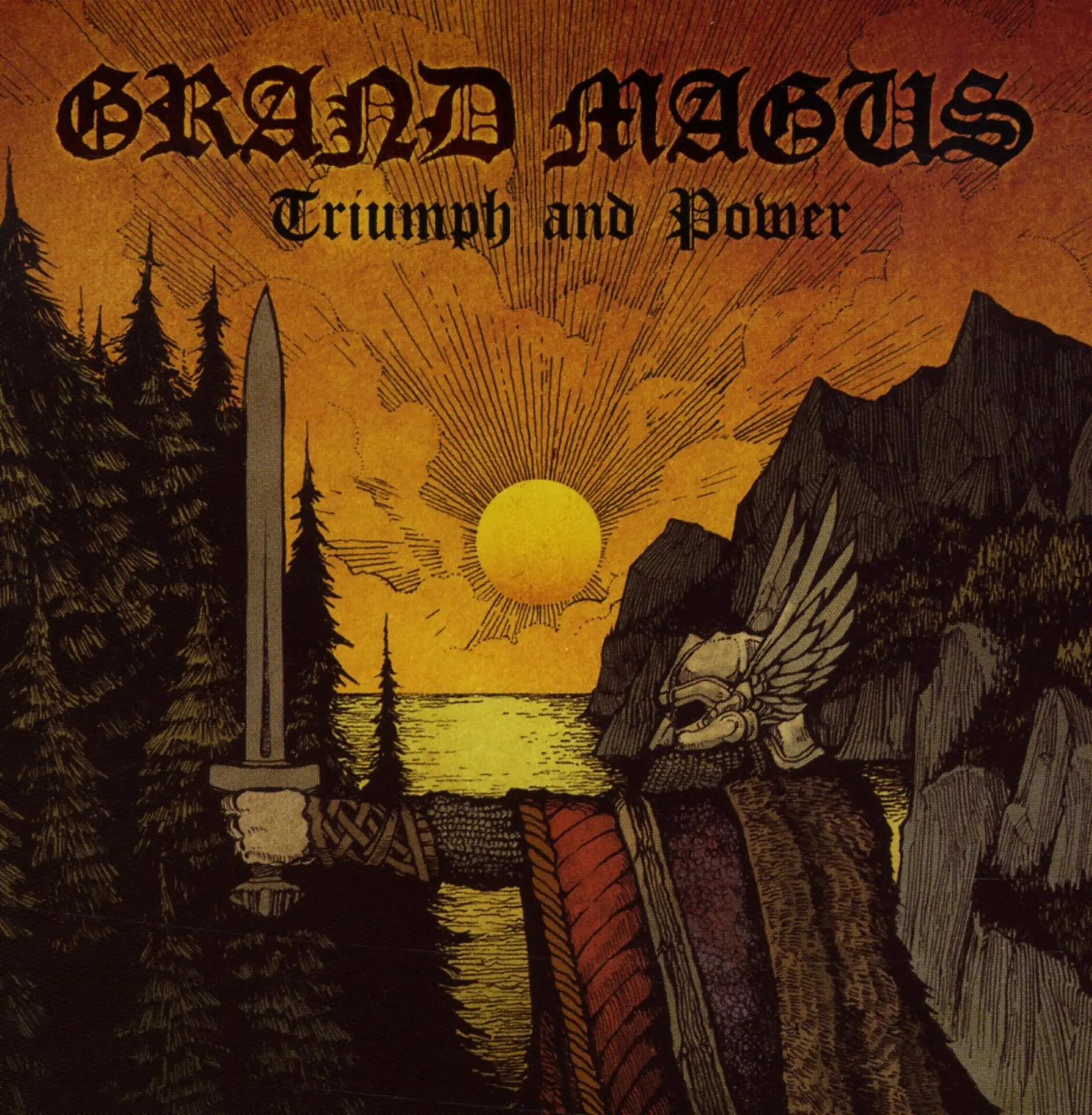 GRAND MAGUS - Triumph And Power · CD (Heavy Metal CDs)
