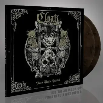 CLOAK - Black Flame Eternal · GOLD/BLACK 2LP CLOAK - Black Flame Eternal · GOLD/BLACK 2LP (Black Metal Vinyl)
