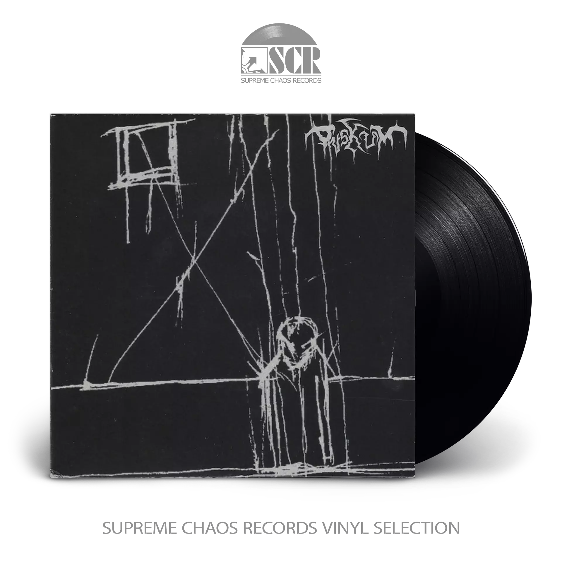OVSKUM / SLOWMANTRA · Split | BLACK 7" EP (Black Metal/Doom Metal Vinyl)