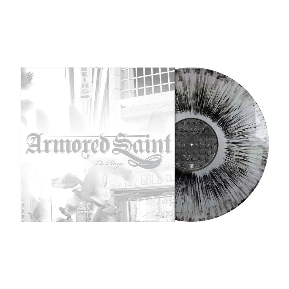 ARMORED SAINT - La Raza (Re-Issue) · SILVER BLACKDUST LP ARMORED SAINT - La Raza (Re-Issue) · SILVER BLACKDUST LP (Heavy Metal Vinyl)