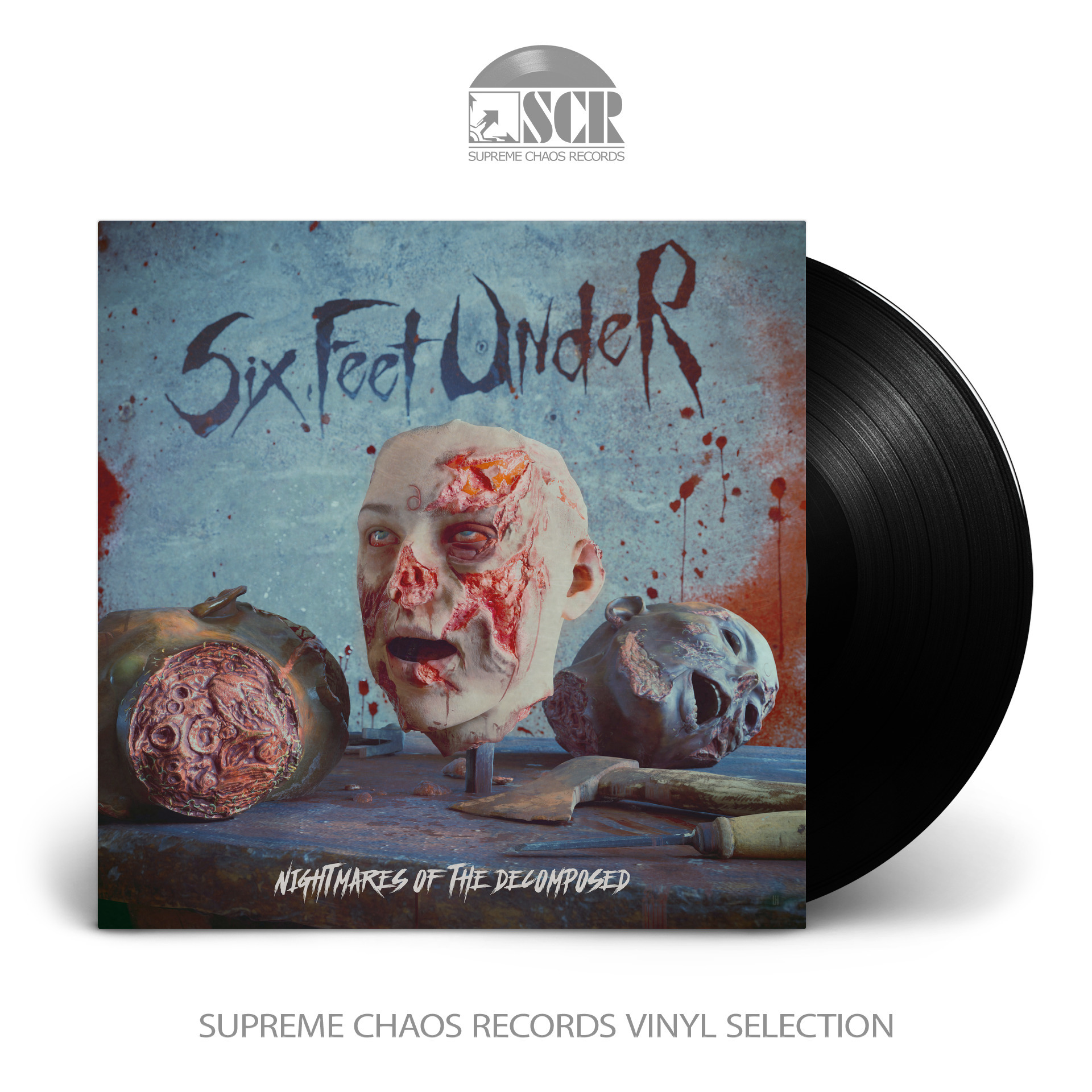 SIX FEET UNDER - Nightmares Of The Decomposed · BLACK LP (Death Metal Vinyl)