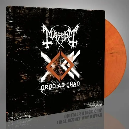 MAYHEM - Ordo Ad Chao · YELLOW/RED LP MAYHEM - Ordo Ad Chao · YELLOW/RED LP (Black Metal Vinyl)