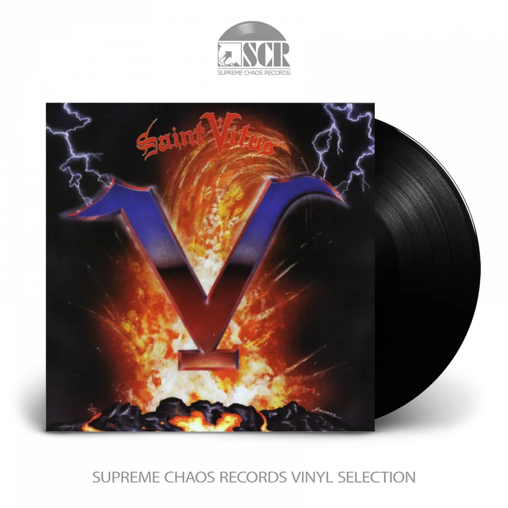 SAINT VITUS - V · BLACK LP SAINT VITUS - V · BLACK LP (Doom Metal Vinyl)