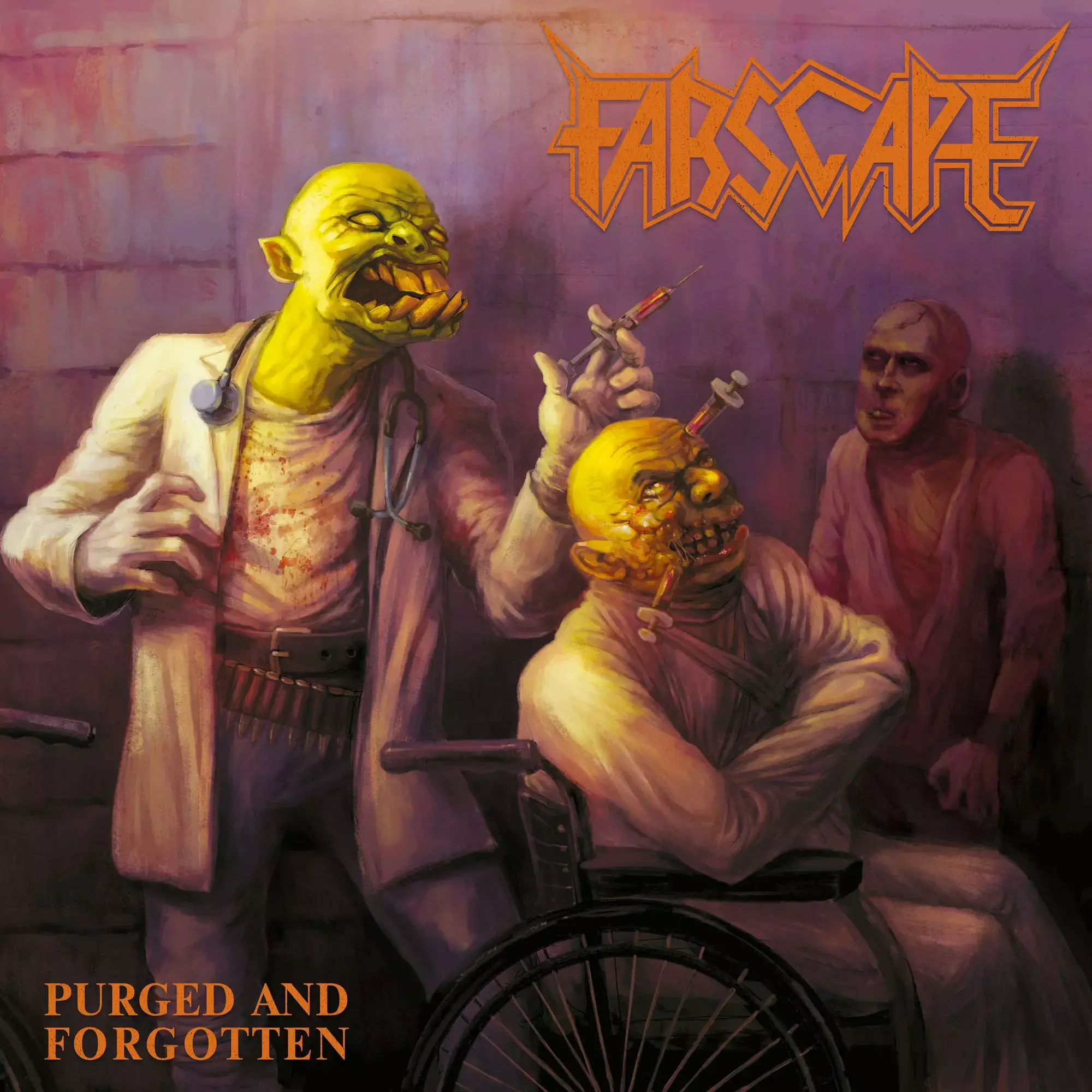 FARSCAPE · Purged And Forgotten | BLACK LP · Bild 1 FARSCAPE · Purged And Forgotten | BLACK LP (Thrash Metal Vinyl) · Bild 1