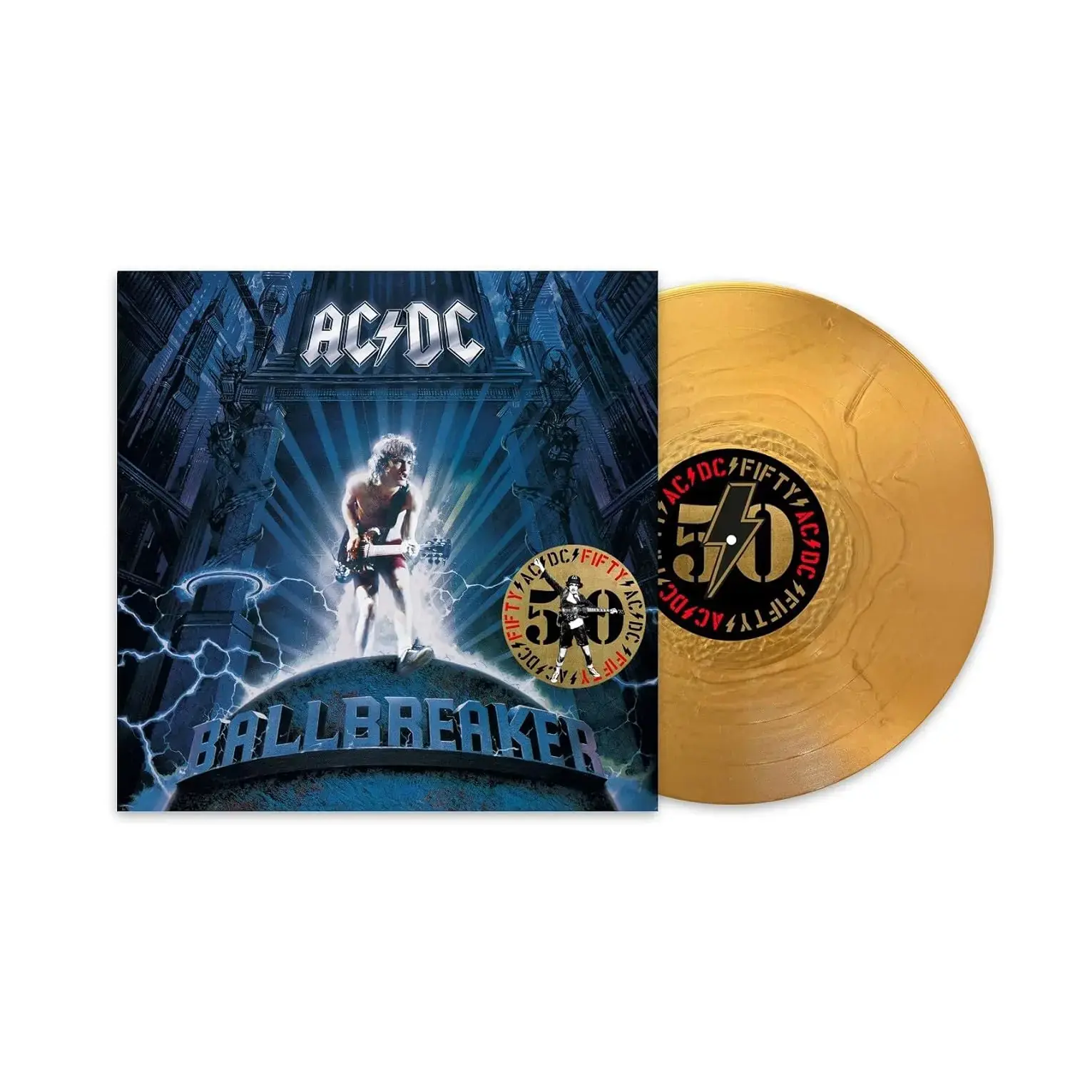 AC/DC · Ballbreaker (50th Anniversary) | GOLDEN LP (Classic Rock/Hard Rock Vinyl) · Bild 2