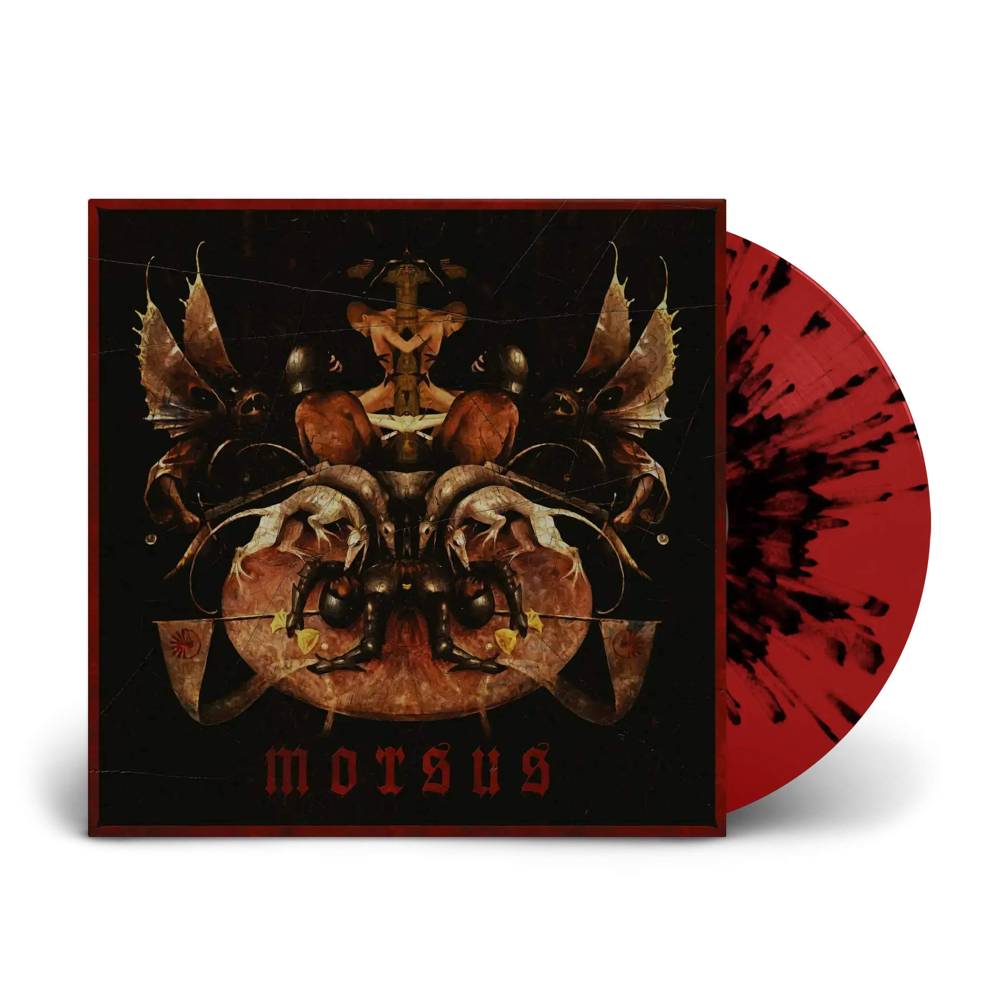 ARROGANZ - Morsus · RED/BLACK SPLATTER LP ARROGANZ - Morsus · RED/BLACK SPLATTER LP (Death Metal Vinyl)