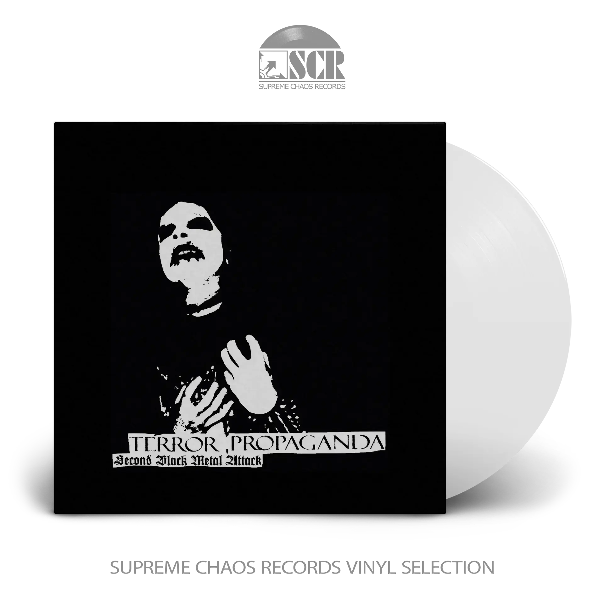 CRAFT · Terror, Propaganda - Second Black Metal Attack | CRYSTAL CLEAR LP (Black Metal Vinyl)