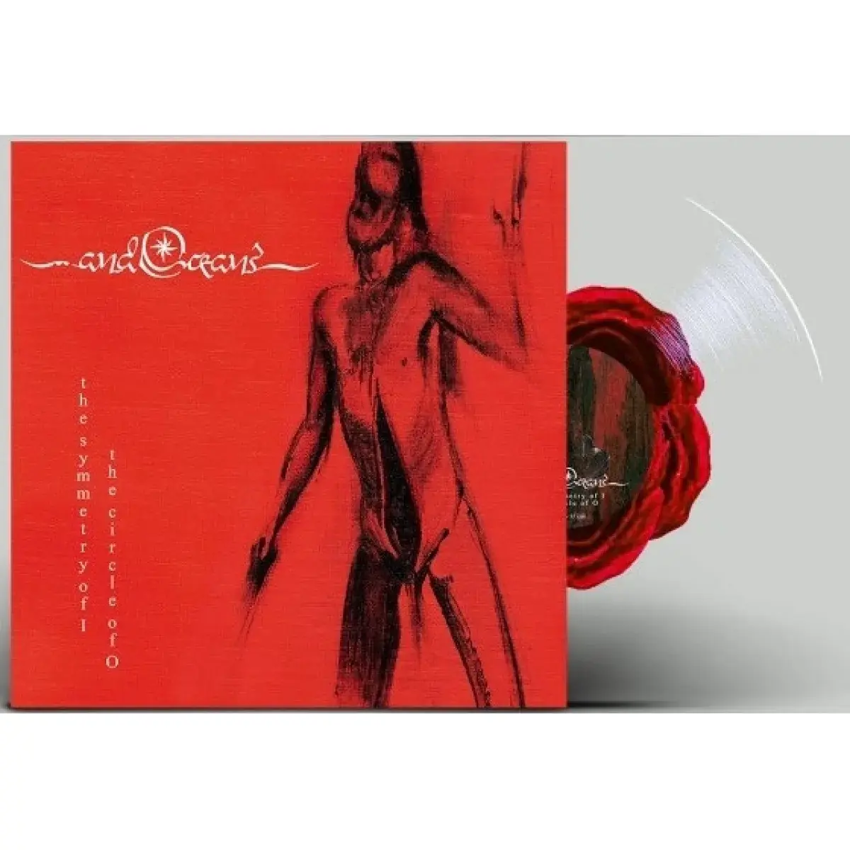 ...AND OCEANS · The Symmetry Of I The Circle Of O | CLEAR/RED LP ...AND OCEANS · The Symmetry Of I The Circle Of O | CLEAR/RED LP (Symphonic Black Metal Vinyl)