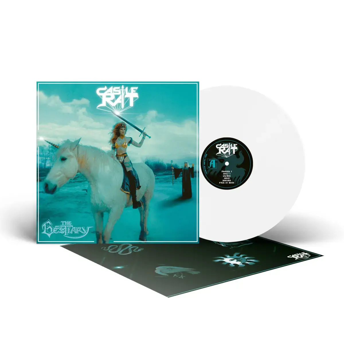 CASTLE RAT - The Bestiary · WHITE LP (Heavy Metal Vinyl) · Bild 2