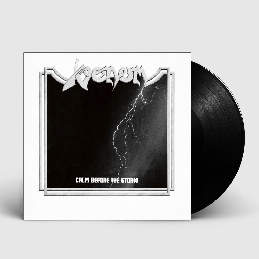 VENOM - Calm Before The Storm · BLACK LP (Black Metal Vinyl)