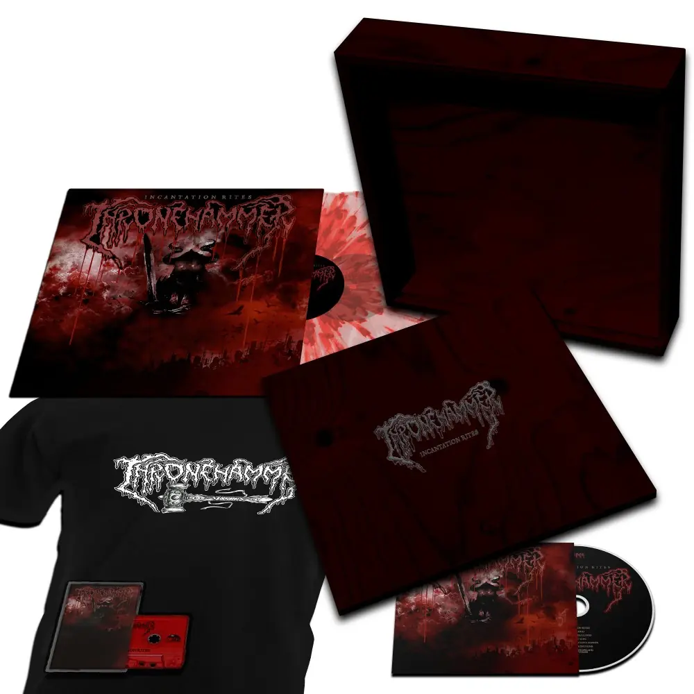 THRONEHAMMER - Incantation Rites [WOODEN BOX] (BOXLP) (Doom Metal Vinyl)
