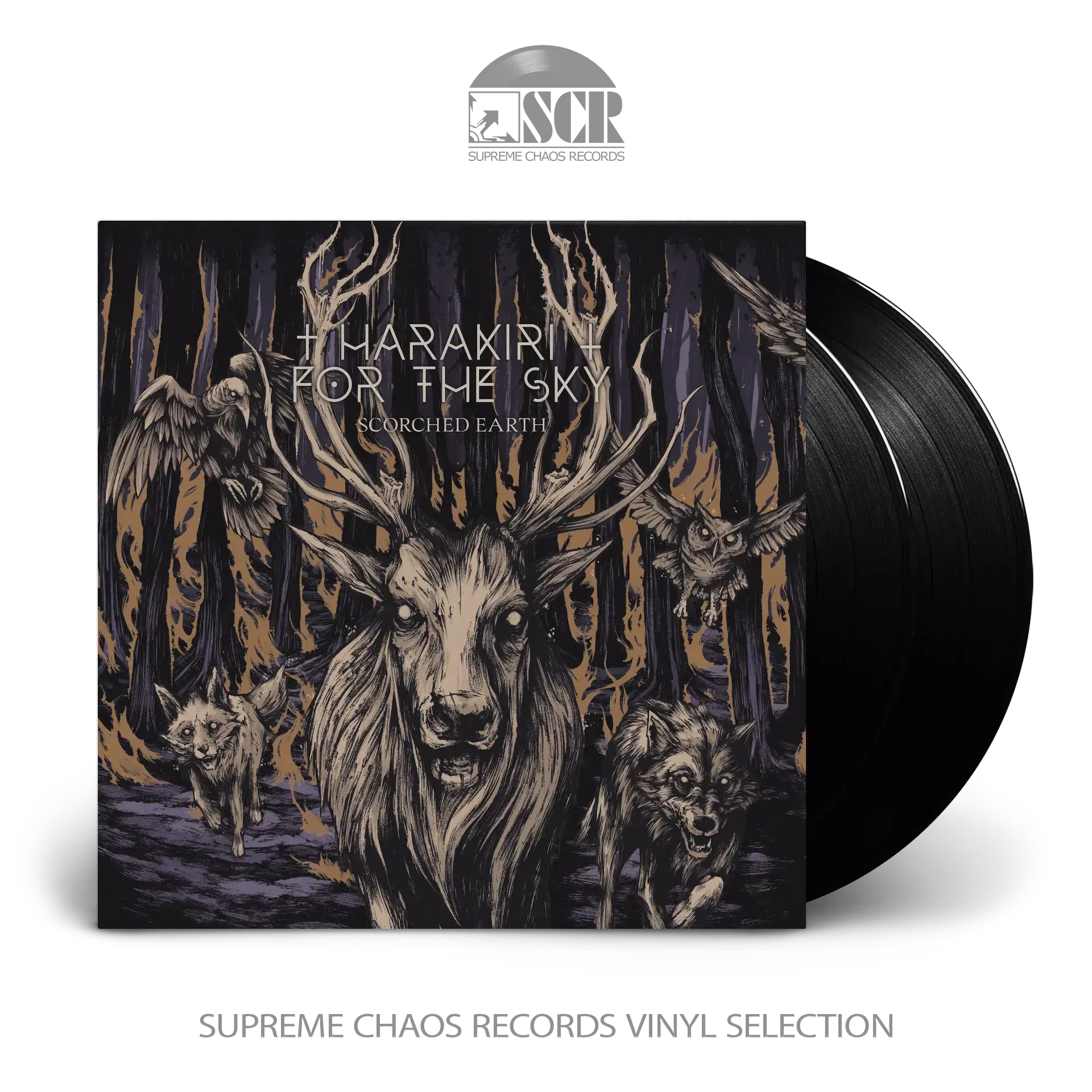 HARAKIRI FOR THE SKY · Scorched Earth | BLACK 2LP HARAKIRI FOR THE SKY · Scorched Earth | BLACK 2LP (Black Metal/Post Metal Vinyl)