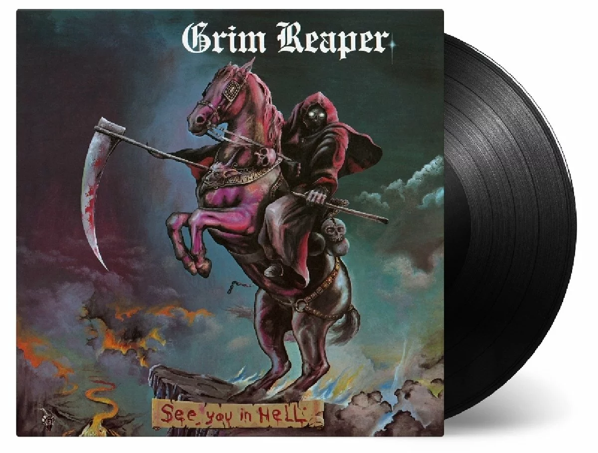 GRIM REAPER · See You In Hell | BLACK LP (Heavy Metal Vinyl)