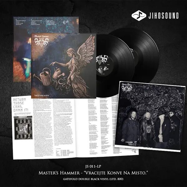 MASTER'S HAMMER · Vracejte Konve Na Místo | BLACK DLP (Black Metal Vinyl)