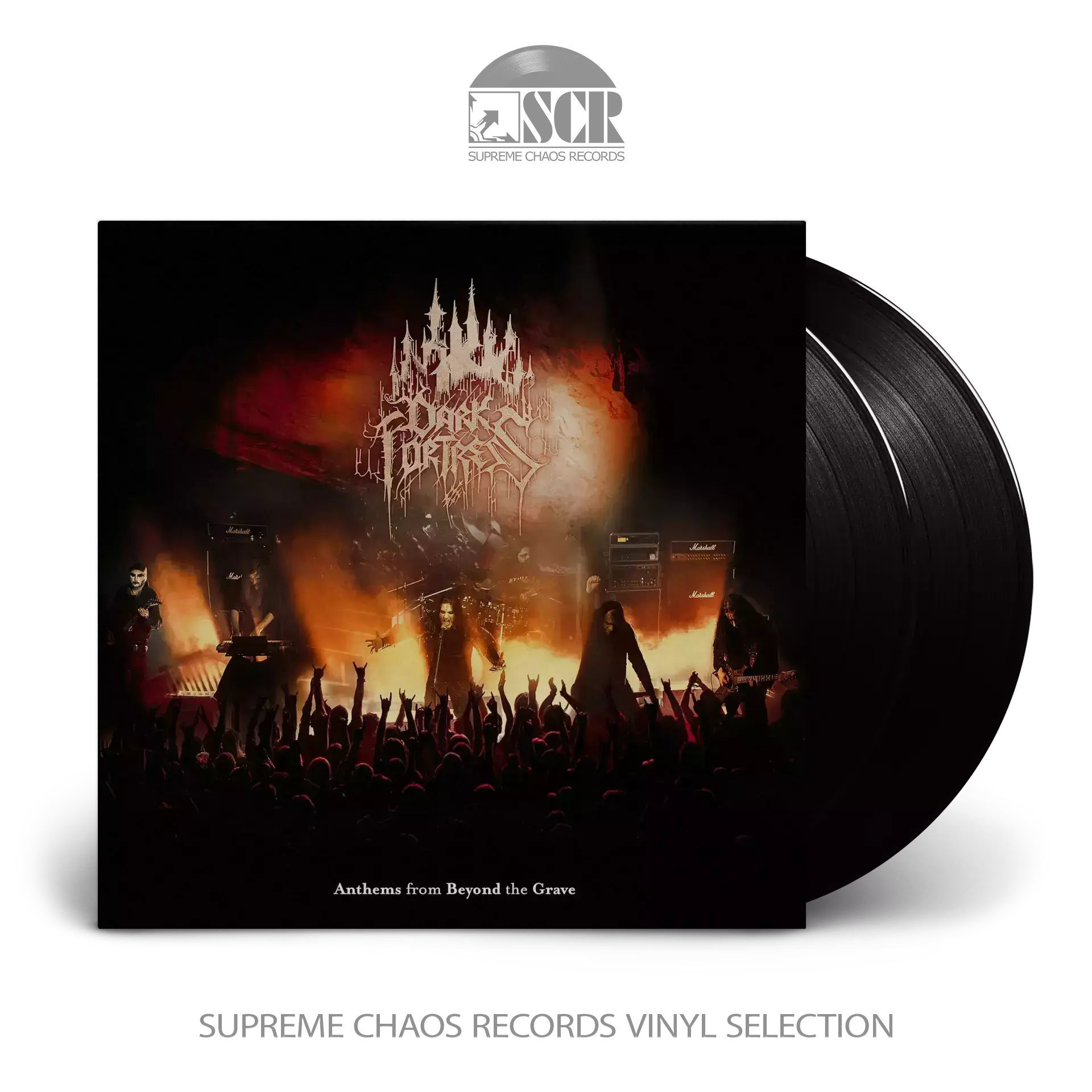 DARK FORTRESS · Anthems From Beyond The Grave - Live In Europe 2023 | BLACK 2LP (Black Metal Vinyl)